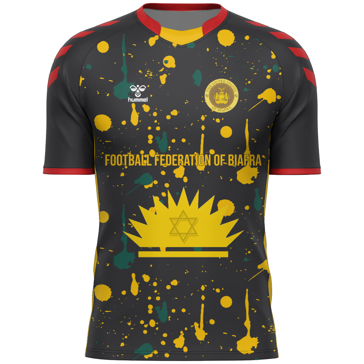 Biafra Black Splash Jersey