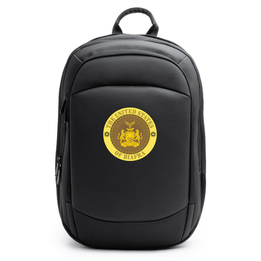 Exclusive back pack with Biafran crest