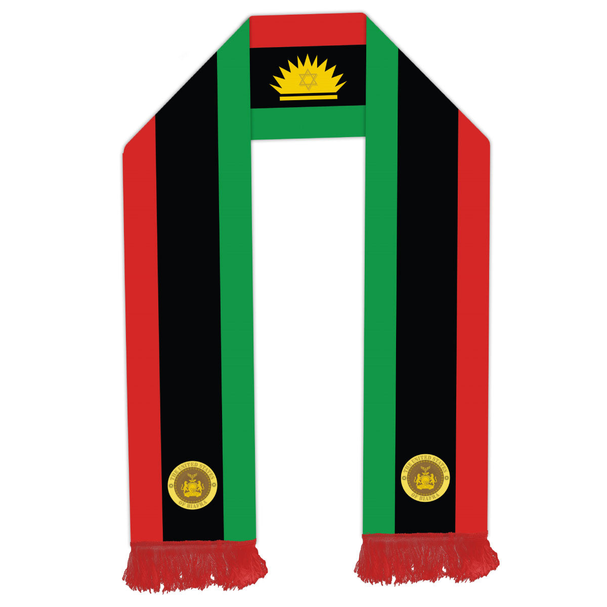 Biafra supporter scarf