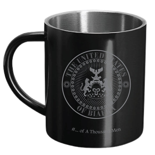 Biafra Limited Edition metal cup black