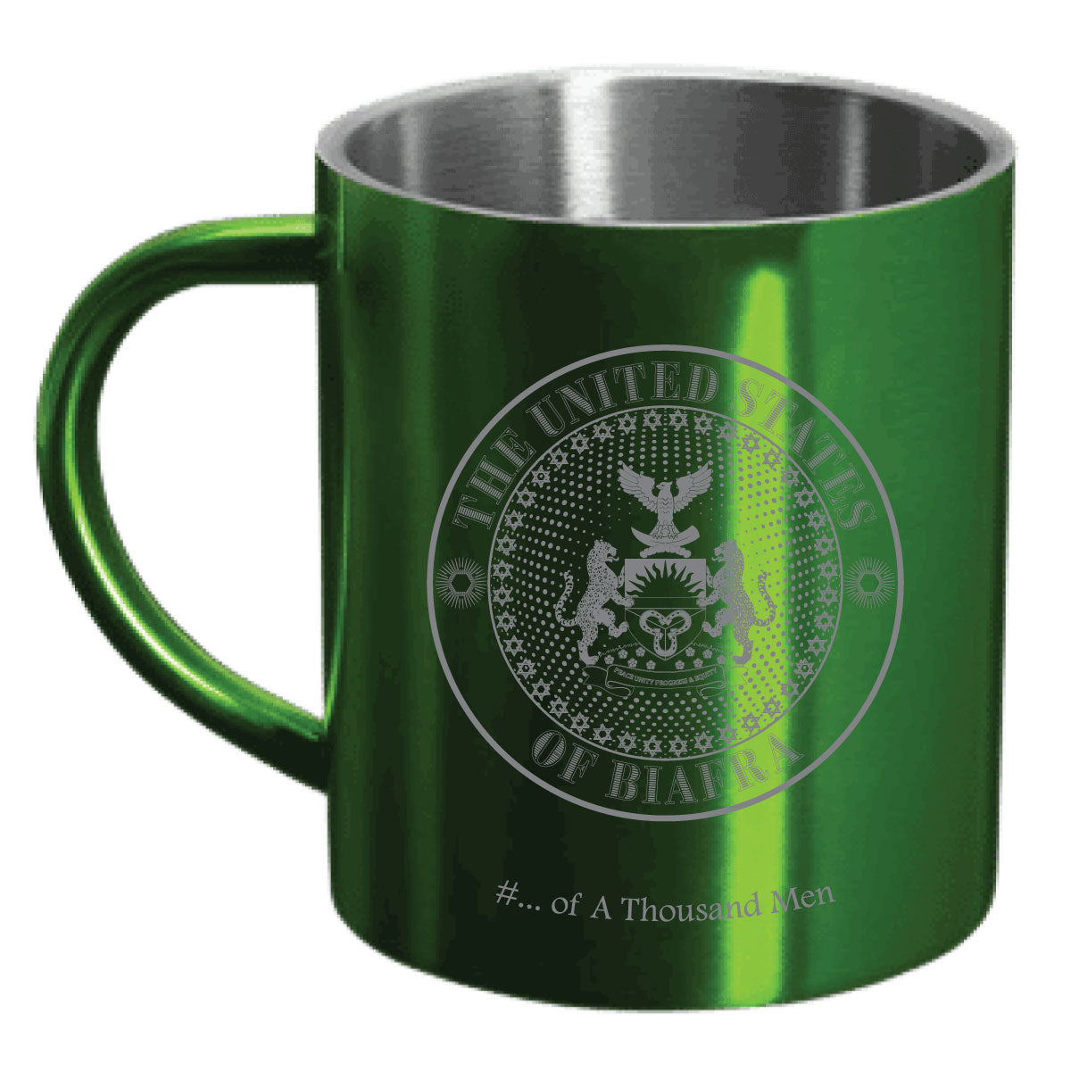 Biafra Limited Edition metal cups