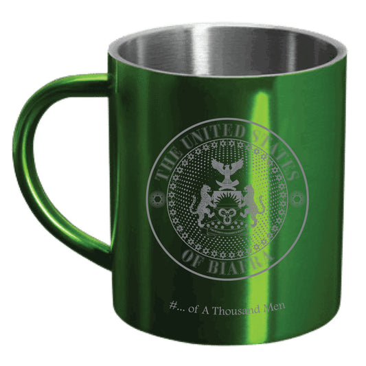 Biafra Limited Edition metal cup green