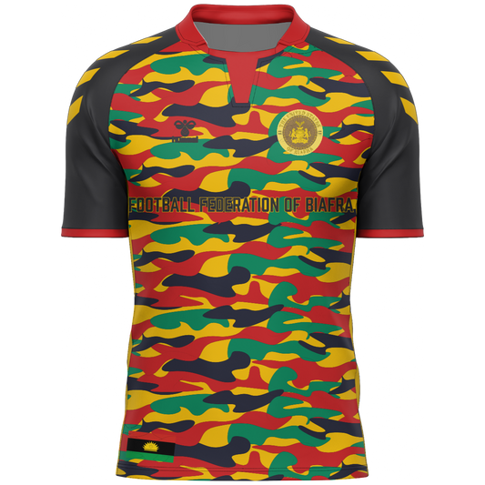Biafra Yellow Camo Jersey