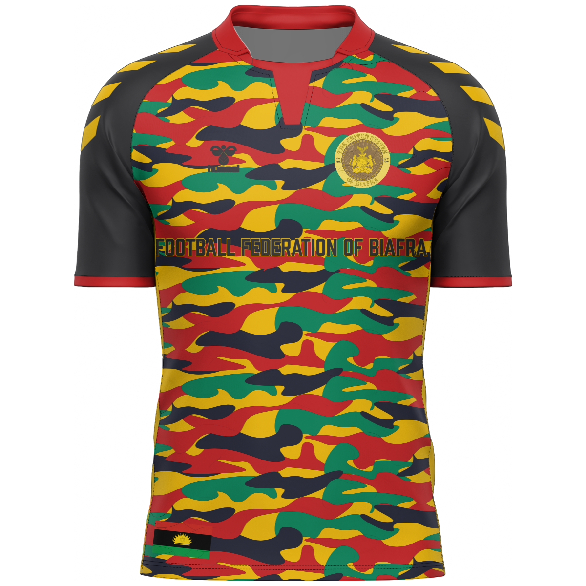 Biafra Yellow Camo Jersey