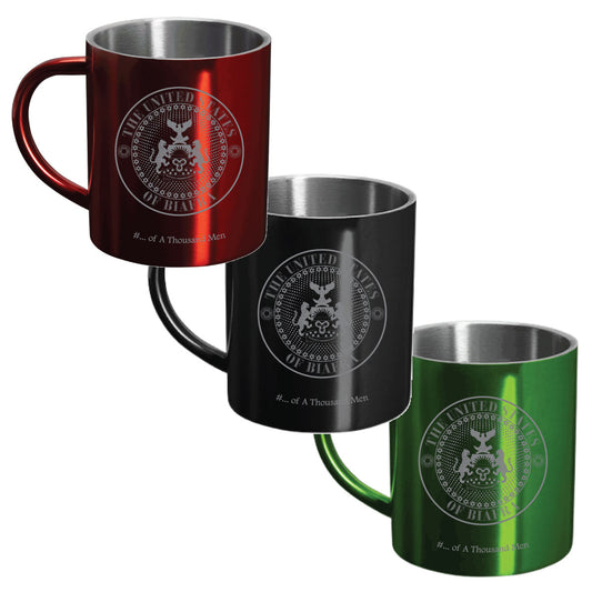 Biafra Limited Edition metal cups